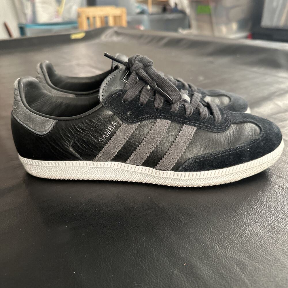 Adidas Samba Shoes - Black White - Men’s Size US 6.5 - BP - Picture 5 of 14